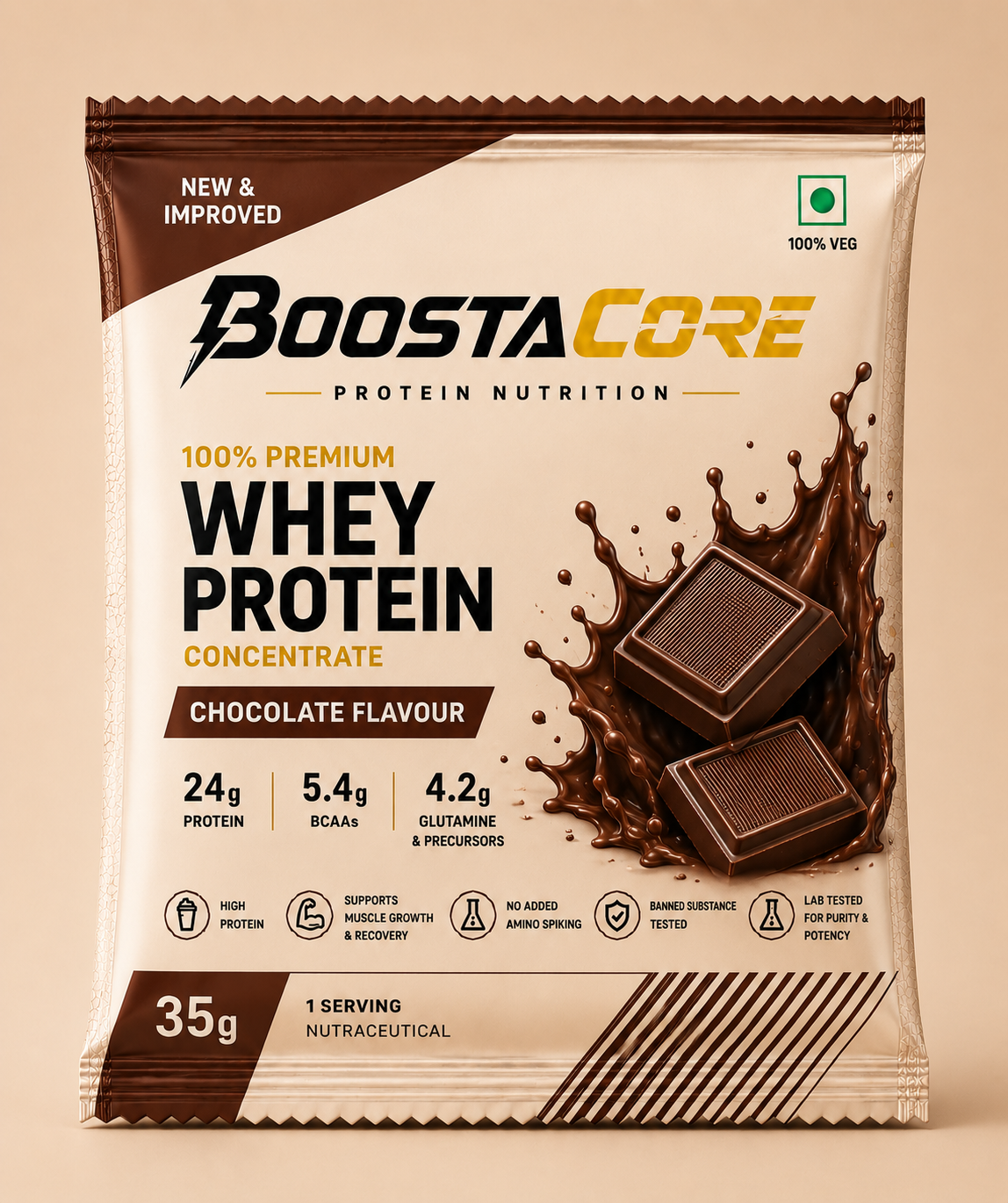 Whey Protein Sachet (Pack of 6)